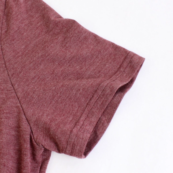 Bihome Brick Red Ruched Maternity T-Shirt Women's Size XL