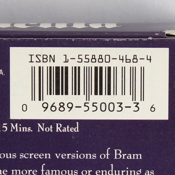 Dracula VHS 1991 Not Rated MCA Black and White Film