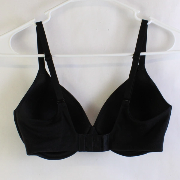 Maidenform Solid Black Lined Underwired T-Shirt Bra Women's Size 34D