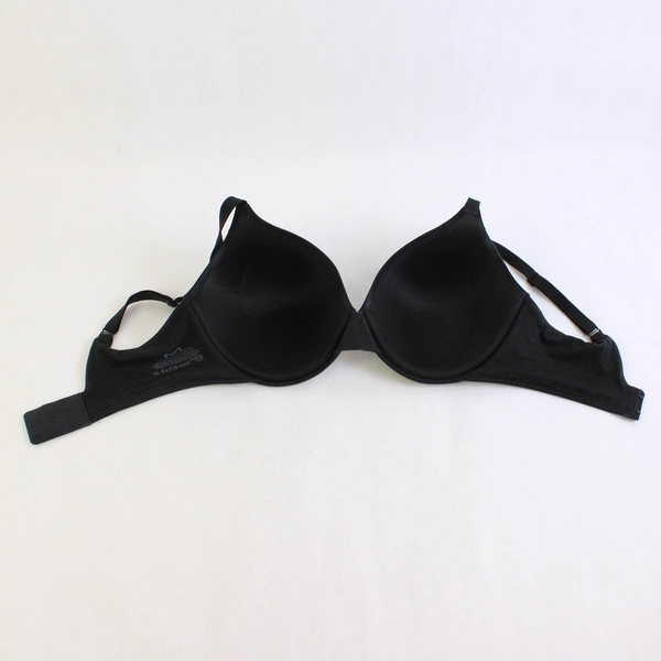Maidenform Solid Black Lined Underwired T-Shirt Bra Women's Size 34D