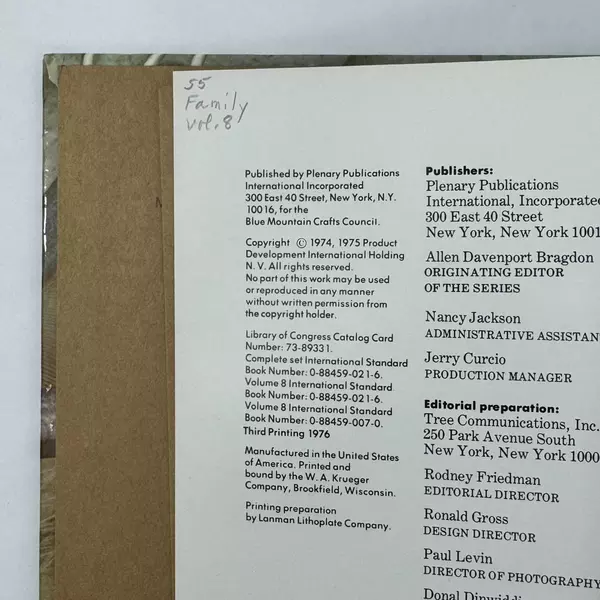 The Family Creative Workshop Volume 8 Art & Craft Ideas Book