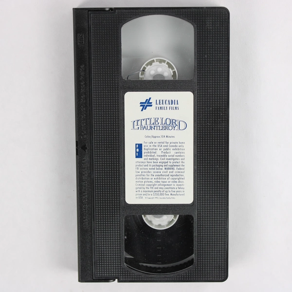 Little Lord Fauntleroy VHS Tape 1992 Film