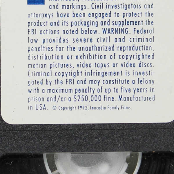 Little Lord Fauntleroy VHS Tape 1992 Film