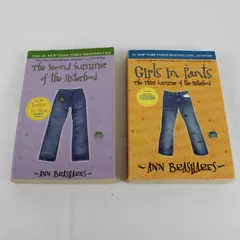 Lot of 2 Sisterhood Traveling Pants Books 2 & 3 Second Summer Girls in Pants