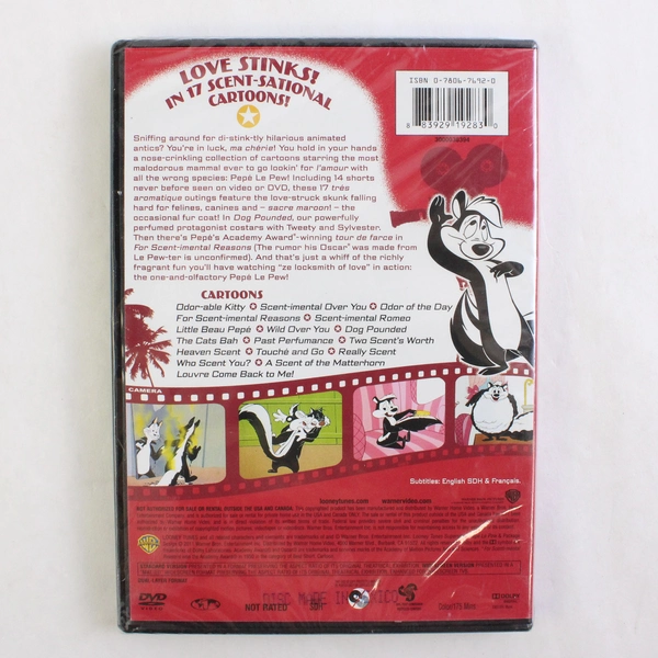 Looney Tunes Pepe Le Pew Collection 17 Classics DVD 2011 New Sealed