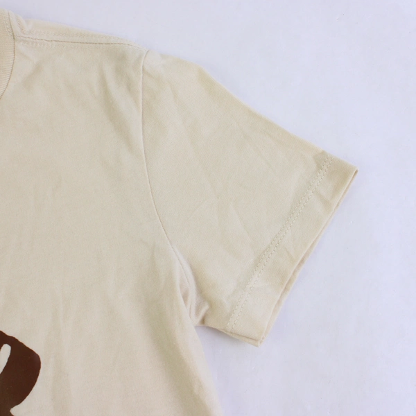 NWT Bella + Canvas Cream and Brown T-Shirt Women's Size Small