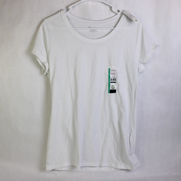 NWT No Boundaries White Semi-Fitted T-Shirt Junior's Size XL 15-17
