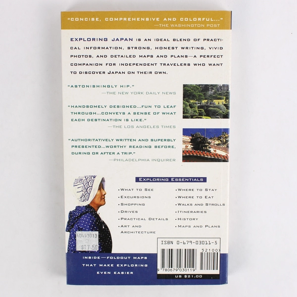 Exploring Japan Fodor's First Edition 1996 Trade PB