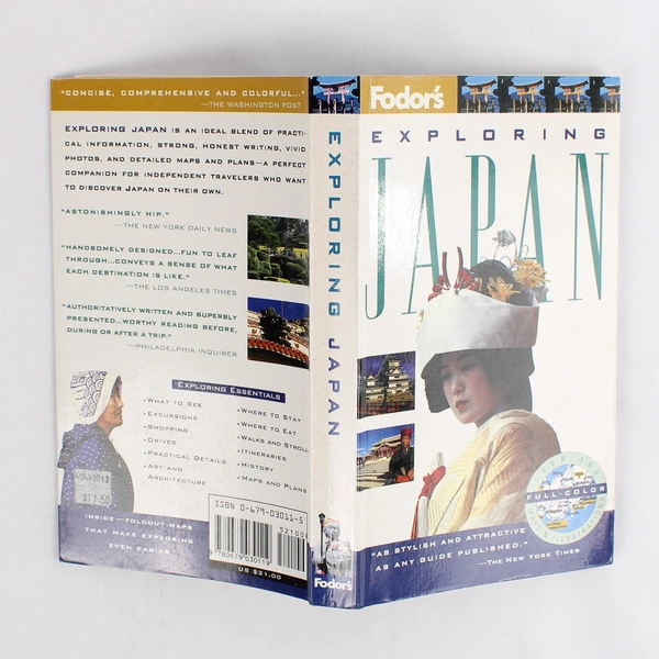 Exploring Japan Fodor's First Edition 1996 Trade PB