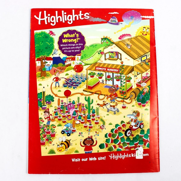 Highlights Magazine for Children April 2017 Scrub-A-Dub