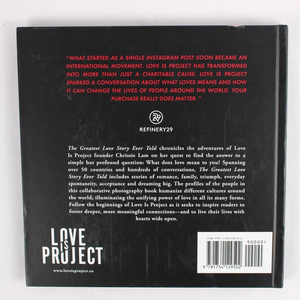 Greatest Love Story Ever Told Chrissie Lam 2020 Hardcover