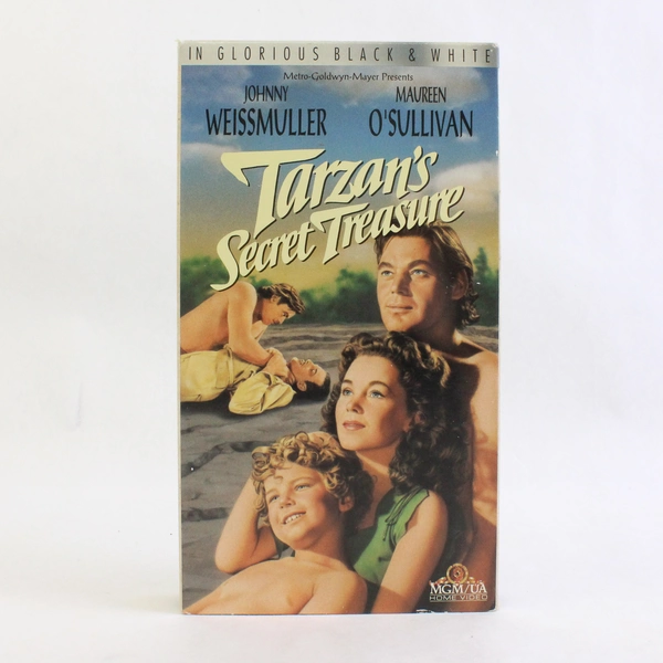Vintage Tarzans Secret Treasure VHS Tape, 1941, B&W
