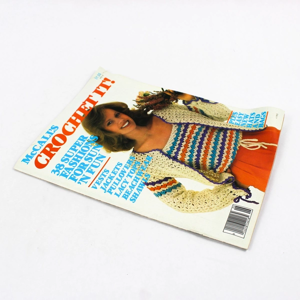 Vintage McCall’s Crochet It 1979 Magazine Features 38 Super Sun 'N Fun Fashions