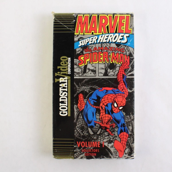 The Amazing Spider Man Vol. 1 VHS Collectors Edition, 1991  