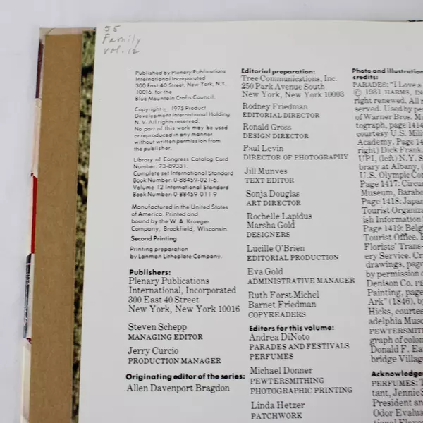 The Family Creative Workshop Volume 12 Craft & Art Project Book