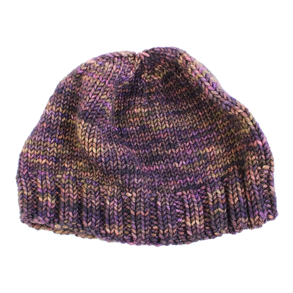  Lot of 4 Women's Handmade Knit Beanies One Size