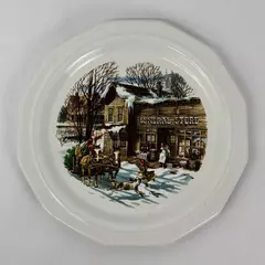 1981 Amway Pfaltzgraff 10.5 Inch Plate The General Store Issue #1  Jon Hunter  