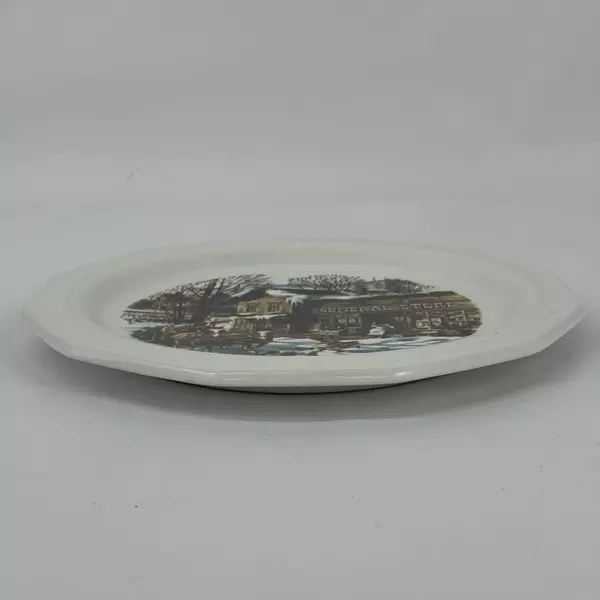 1981 Amway Pfaltzgraff 10.5 Inch Plate The General Store Issue #1  Jon Hunter  