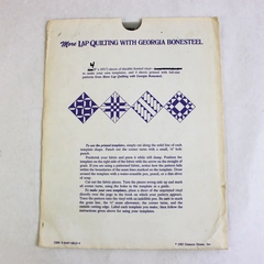 More Lap Quilting Printed Templates Set of 4 1985 Frosted Vinyl Paper Sleeve