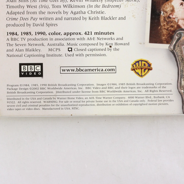 Christie's Miss Marple Joan Hickman 3 Feature Length Mysteries BBC DVD Set