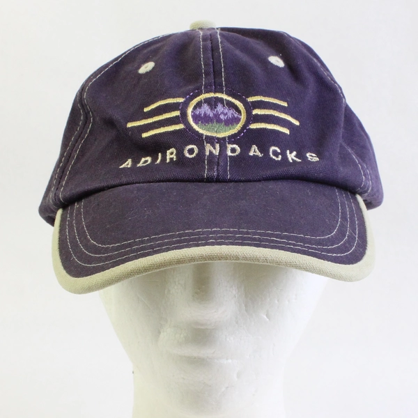 Vintage Adams Embroidered Adirondacks Mountains Baseball Cap One Size