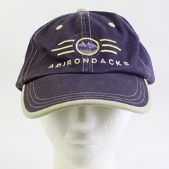 Vintage Adams Embroidered Adirondacks Mountains Baseball Cap One Size