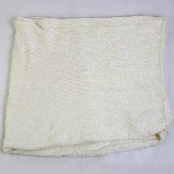 Echo Cream Colored Cowl Loop Knit Scarf