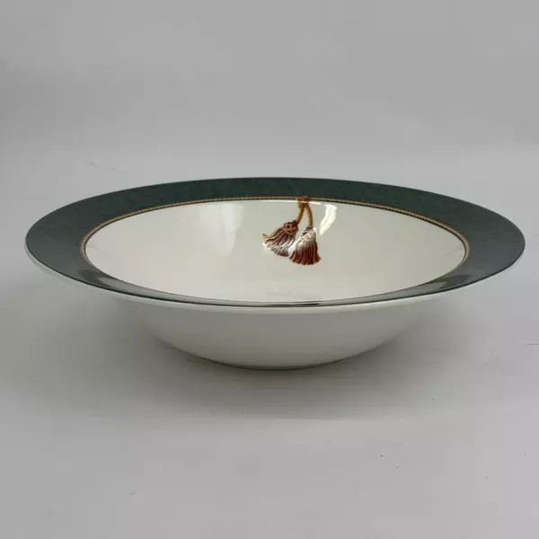 Hallmark Home Collection Sakura Holiday Abundance Green Vegetable Bowl