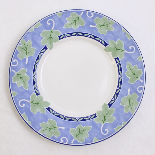 Set of 2 Pfaltzgraff Blue Isle Ceramic Saucers 6"
