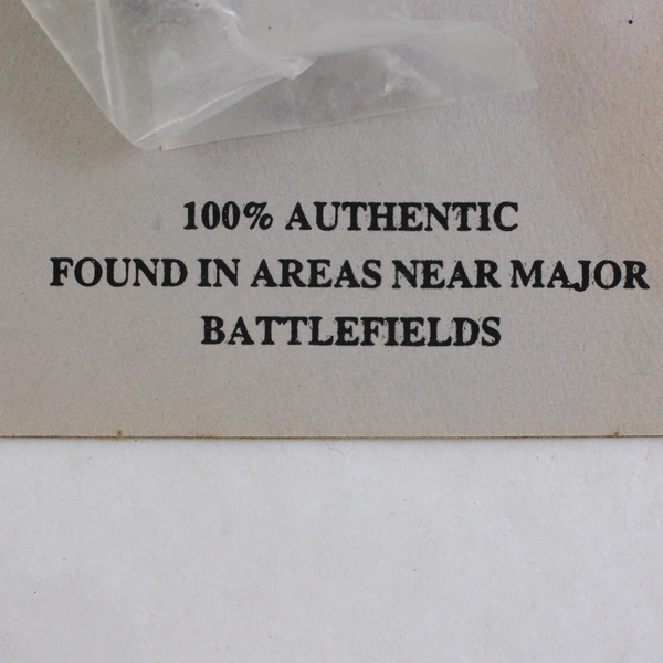 Confederate Musketball Collectible Antique Civil War Artifact