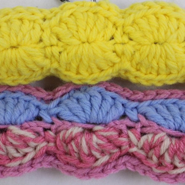 Lot of 5 Hand-Crocheted Clothes Hangers Various Colors