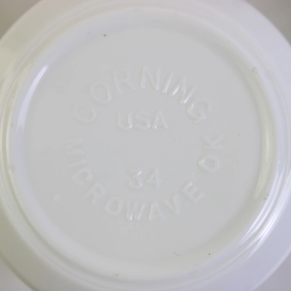 Lot Of 4 Corelle Corning Winter Holly (Green Band) Pattern Mug Ceramic 4" Tall