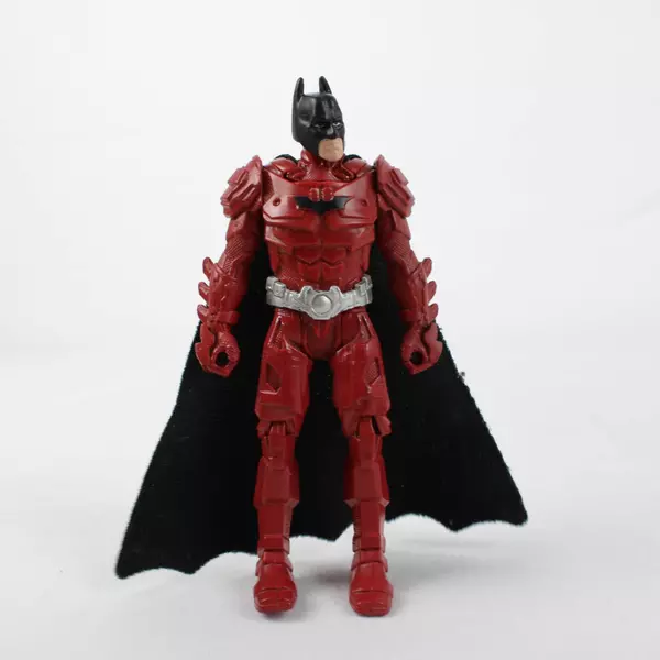 Batman & Robin DC Lot of 4 Loose 4" Action Figures and Batmobile Toys