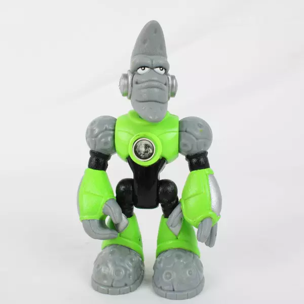 2 Fisher Price Planet Heroes 2006 Action Figures: Lunar The Moon & Digger 