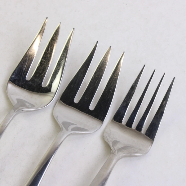 Lot of 11 Gorham Mismatched Flatware Stainless Steel Forks Various Types