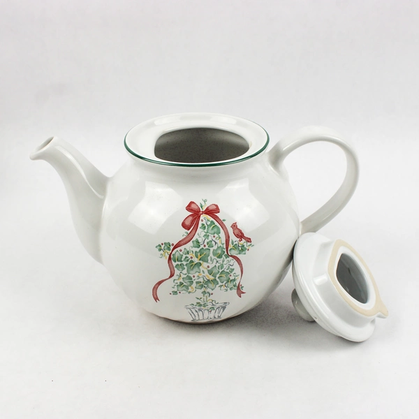 Corning Callaway Holiday Corelle Pattern 1 Quart Teapot W/ Lid Ceramic