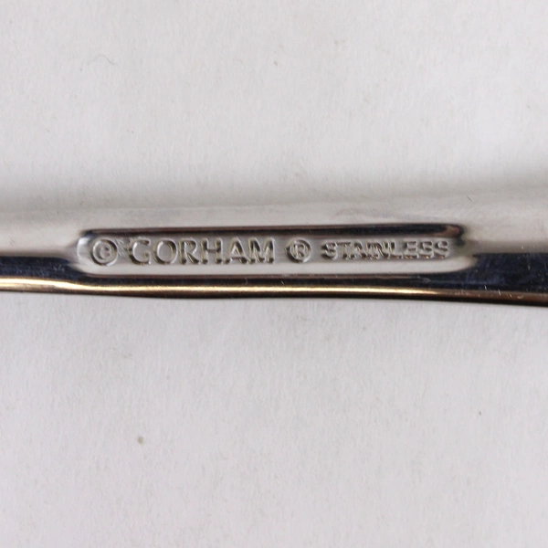 Lot of 11 Gorham Mismatched Flatware Stainless Steel Spoons Various Types