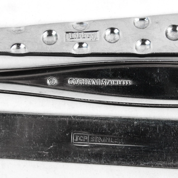 Lot of 11 Gorham Mismatched Flatware Stainless Steel Spoons Various Types