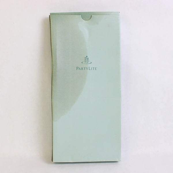 Set of 6 PartyLite D1097 Pink Rose Color Slim Taper Candles 10"/25 Cm Tall