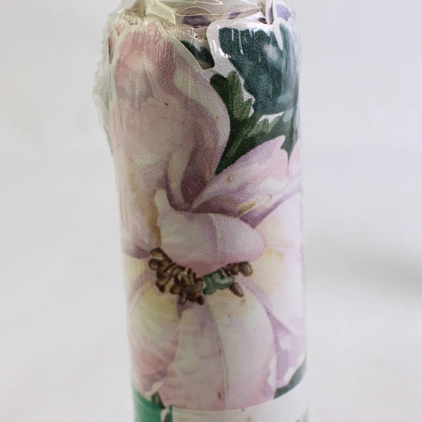 Set of Two 5 Yard Rolls International Wallpaper Border Pink Green Floral