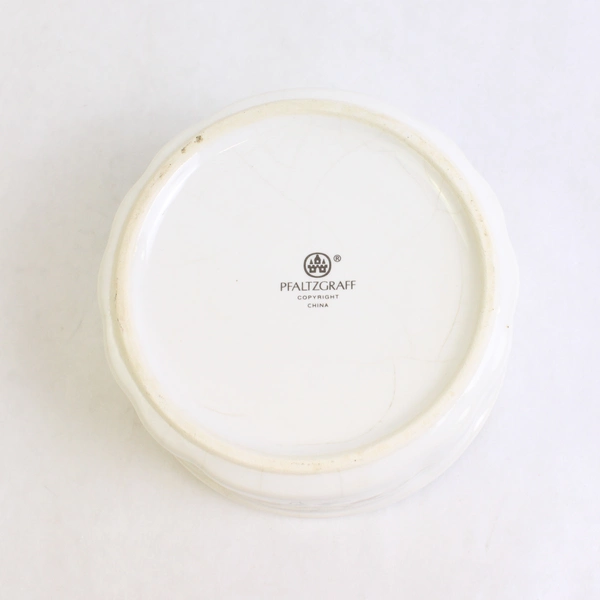 Pfaltzgraff Winterberry Pattern Ceramic Ramekin Dish 2.75" Tall 4.5" Diameter