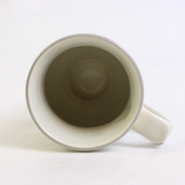 Pfaltzgraff Heirloom Pattern Pedestal Mug/Cup Ceramic Green 4.75" Tall