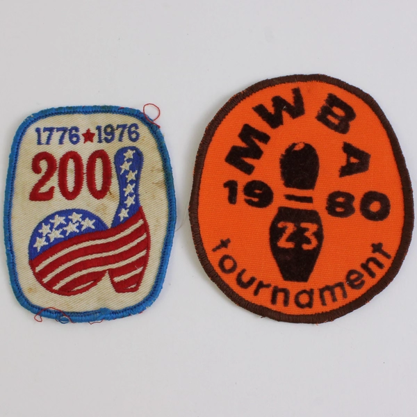 Vintage Lot 70's 80's Bowling Patches Walnut City McMinnville OR