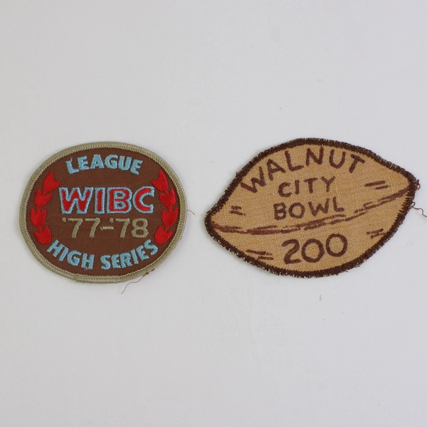 Vintage Lot 70's 80's Bowling Patches Walnut City McMinnville OR