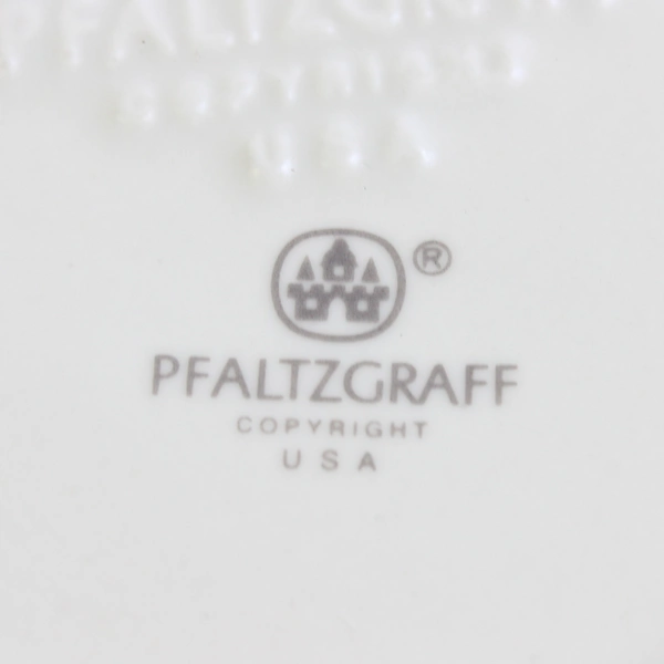 Pfaltzgraff Tea Rose Pattern Basket Bowl Ceramic 3.25" Tall 7.5" Diameter