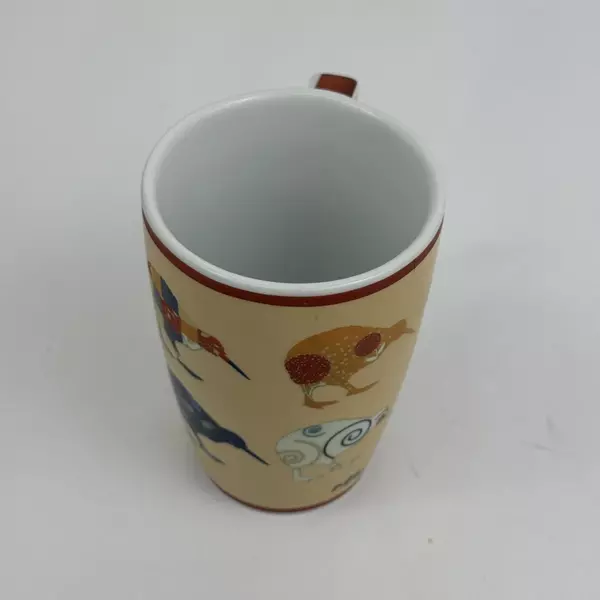 New Zealand Kiwi Bird Mug Cup By Derek Porcelain