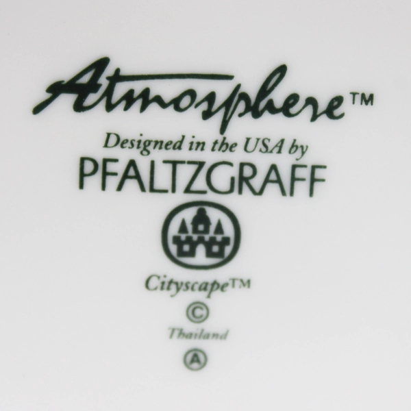 Pfaltzgraff Cityscape Porcelain Creamer 10 oz 4" Kitchenware Vintage Collectible