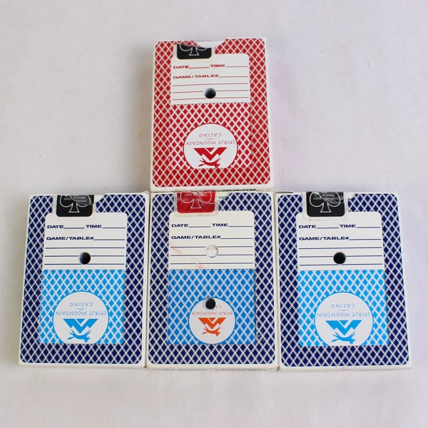 Lot of 4 Decks of Playing Cards Bee Club Special 2009