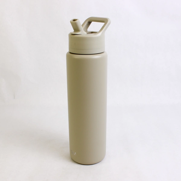 Simple Modern Water Bottle Summit 2.0 W/ Manual Straw 30 Oz Almond Birch Color