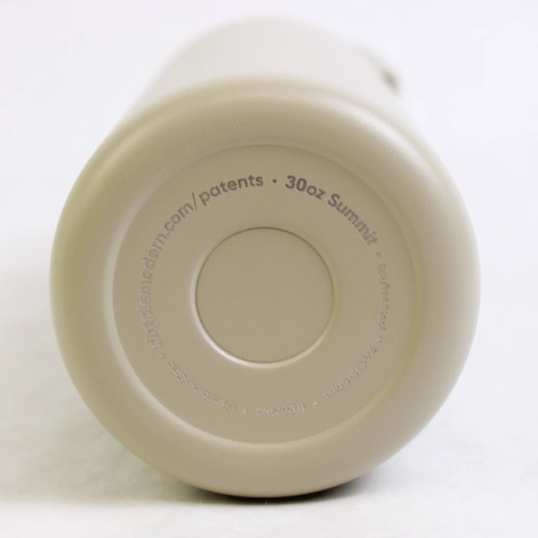 Simple Modern Water Bottle Summit 2.0 W/ Manual Straw 30 Oz Almond Birch Color